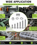 Wide application of Heavy Duty M4 Screws Kit With 304 Stainless Steel Hex Socket Head Bolts Nuts And Washers for DIY projects.