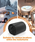 Premium Van Conversion Insulation Roll, 16.5 X 315 Inches for roof and interior of a motorhome in snowy conditions.