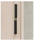Heavy Duty Aluminum Pull Push Door Handles Two Sided For Front Doors Complete Kit For Double Door Entryways Perfect For Dual Door Setups And Deadbolt Compatibility