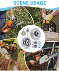 Sprocket Clutch Drum Kit Built Tough With Three Eighths Inch 7T Needle Bearing For MS290 MS390 MS310 Chainsaw Replacement Parts in use