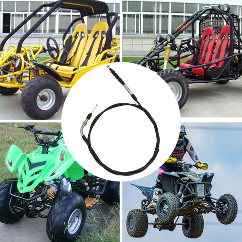 79 Inch Throttle Cable For 150cc 250cc Go Karts Compatible With Kingroad Kandi American Sportworks Kazuma Roketa Sunl JCL