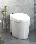 Warm Water Bidet Sprayer With Hot And Cold Brass Rough In Valve And SUS304 Stainless Steel Round Handheld Attachment For Toilet