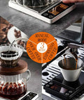Compact Portable Coffee Scale With Timer 3kg 0.1g High Precision Espresso Scale with pour-over and espresso modes displayed