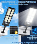 Outdoor Waterproof 6500K LED Motion Light With Remote Control, IP65 Commercial Grade Street Flood Light installed on building
