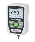 M2 Digital Force Gauge 500 Lbf Capacity For Legit Precision Testing - Ultra Compact 500 Hz Sampling 0.5% Accuracy Overload Protected To 200% Reversible Display And Housing Tough Material Testing Tool, front view
