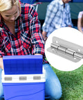 Stainless Steel Cooler Hinges 6 Pack With 24 Screws For Igloo Ice Chests 50 To 165 Qt Replacement Parts camping gear