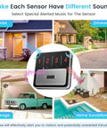 Solar Driveway Alarm With Half Mile Long Range Wireless Motion Alert For Home Garage And Gate Adjustable Sensitivity Instant Alerts Weatherproof Outdoor Security Sensor for driveway, gate, garage