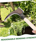 Portable Manganese Weeding Sickle With Non Slip Handle For Gardening Handy Lightweight Durable Tool For Flower And Vegetable Care