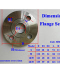 400W 800W Wind Turbine Flange Mounting Bracket Seat with detailed dimensions and measurements for home and small farm power systems.