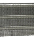 Heavy Duty Oil Cooler For Transmission, Engine, Gearbox And Hydraulic Oil, 6 In X 18 In X 1.5 In One Pass With Turbulators visible
