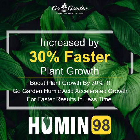 Humic Acid 98 For Plants, Organic Plant Food And Growth Booster, Boost Your Plant Game, Nutrient Uptake, Root Health, Germination, Drought Tolerance, Microbial Activity, 450 Grams package