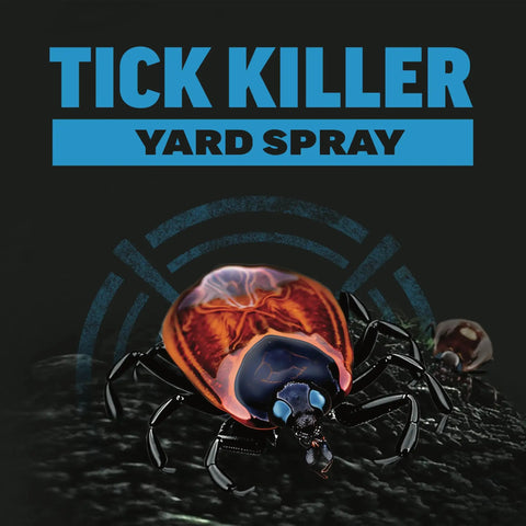 Image of Tick Killer Yard Spray RTS For Lawn And Garden Kills Blacklegged Lone Star And Brown Dog Ticks And Mosquitoes On Contact.