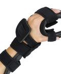 Right Hand Soft Resting Stroke Hand Splint With Adjustable Straps For Flexion Contractures, Comfortable fit showcasing secure support