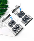 8 Pack Self Adhesive Caster Wheels With 360 Degree Swivel For Small Kitchen Appliances, black caster wheels in packaging