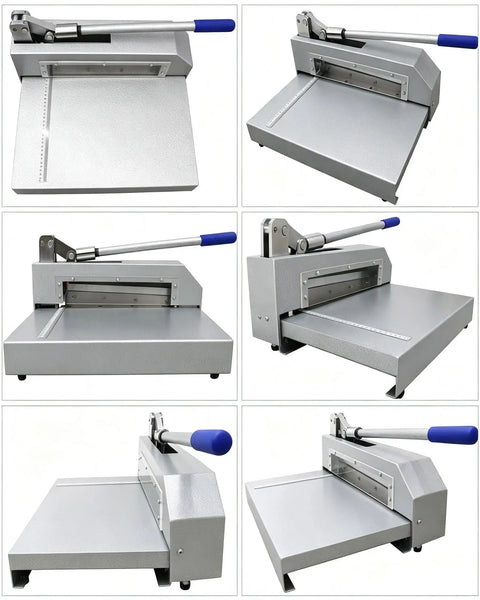 Badass Heavy Duty Manual Guillotine Metal Shear Engineered For Cutting Steel Aluminum Copper Boards Hand Plate Trimmer Featuring Grippy Rubber Handles And Impossibly Sharp Edges