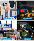 Plug-And-Play Long Range Wireless HDMI Transmitter And Receiver Kit 1080P Full HD in live broadcast, home theater, conference, camping