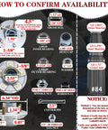 Dimensions and components of Two Pack Galvanized Trailer Idler Hub Kits 5 On 4.5 In 5 Lug 5x4.5 for 3500 Lbs Axles with 84 Spindle