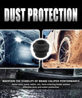 Four Piece Rubber Brake Caliper Pin Bushings Kit With O Ring Dustproof Slide Pins Compatible With Jeep Cadillac Mazda