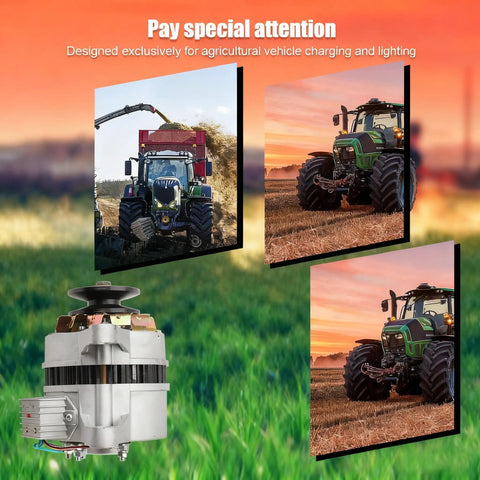 Top Notch Permanent Magnet Generator 1500W AC 14V Low Rpm Pma Alternator showcasing robust design for agricultural vehicle charging.