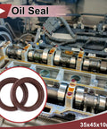 FKM rotary shaft oil seal 35x45x10mm for machinery