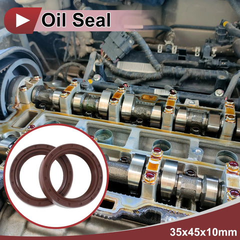 FKM rotary shaft oil seal 35x45x10mm for machinery