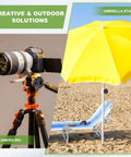 Heavy Duty Plastic Clamping Knob With Brass Core, Screw On Star Knob used on camera rig and beach umbrella stand