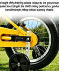 2 Pack Axle Extenders And Stabiliser Extension Bolts For Kids Bicycle Training Wheels Fits 12 To 24 Inch Bikes shown installed