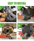Installation steps of Golf Cart Brake Repair Kit for Club Car DS 1995 and up, Precedent 2004 and up with brake drums and shoes