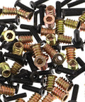 Metal Threaded Inserts Kit For Wood Furniture Assembly With Wrenches And Drill Bit Screw In Fasteners for Shelving Projects