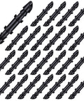 300 Pieces One Quarter Inch Single Barbed Drip Irrigation Fittings And Couplers Set For Drip Tubing Sprinkler System Garden Lawn