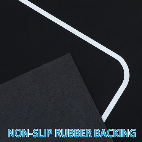 Motorcycle Parking Mat For Garage Floor Washable No Slip Rug With Oil Absorbent Nylon Surface And Rubber Backing Keeps Your Floors Protected