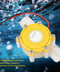 Portable F50 Hydroelectric Power Generator With Stable Voltage From Water Flow Turbine for Small Scale Offgrid Power 12V