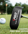 Two Way Dual Sided Golf Chipper Putter With 36 Degree Loft For Right And Left Handed Players, Short Game Wedge On Grass