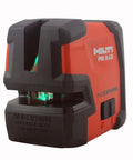 Outdoor Green Line Laser PM 2 LG Line Laser Projector with horizontal and vertical lines, wide fan angle, durable housing