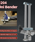 Pro Grade Sheet Metal Bender Tool With Adjustable Bend Height From Three Eighths To Eight Inches Handy DIY Bending Tool for 24 Gauge Steel