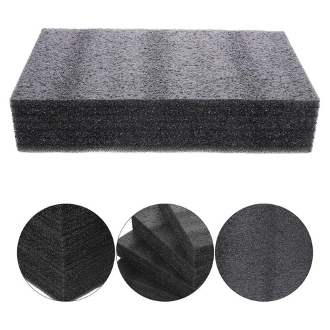 Heavy Duty Black Epe Foam Boards Pack Of 4 Multi Use Foam Inserts For Fast Packing And Shipping Supplies Tear Resistant And Tearable No Odor And Residue Free Cushioning For Delicate Items.