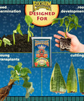 Plug And Play 12 Quart Seed Starter Mix For Germination And Root Development Ready To Use No Extra Ingredients Needed For Indoor And Outdoor Seedlings Supports New Growth And Cuttings In Any Grow Space with examples of plant growth.