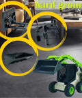 Three In One Skid Steer Loader Construction Toys Set One Fifty Scale Diecast Site Loader With Metal Forklift And Grab Shovel
