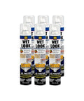 Turbo Wet Look Concrete Sealer Spray, 24oz cans, delivers high gloss finish for exterior masonry and pavers, six-pack.