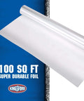 Extra Wide Aluminum Foil Roll For Grilling And Baking Heavy Duty 18 Inch By 100 Sq Ft shown with label '100 SQ FT Super Durable Foil'