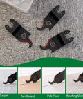 14 Piece Hook Knife Blade Set For Oscillating Tools Cutting Roofing Shingles PVC Floor Carpet And Soft Materials display