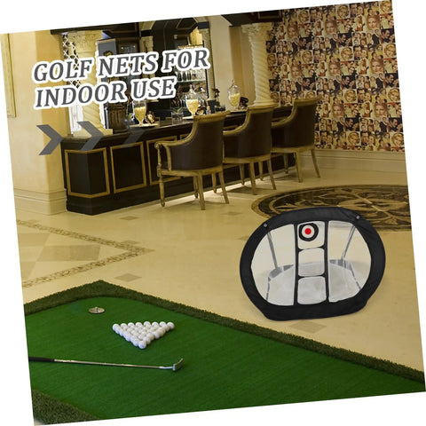 Golf Chipping Practice Net Portable Lightweight Backyard Training Net For Indoor And Outdoor Use Perfect For Golfers And Enthusiasts