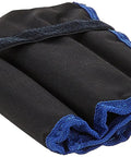 Black nylon storage pouch for 16 Piece Punch And Chisel Set With Taper Punches Cold Chisels And Pin Punches for auto repair and metalworking.