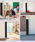 Heavy Duty Wall Corner Guards With Thick Foam Liner For Basketball Courts And Gyms Water Resistant Corner Pads in various settings.
