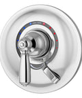 Allura Satin Nickel Shower Valve Trim for Pressure-Balancing Valve S261XBODY or Temptrol Quick Install Bracket S261XBRBODY, ADA Compliant Brass Lever Handle, Valve Not Included