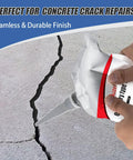 Person applying Self Leveling Asphalt Crack Filler For Driveways And Blacktop, Fast Drying Crack Repair Sealant That Withstands Weather