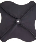 Spreader Spinner For Z-Spray 135-5954 Replacement Part, Genuine Toro Exmark Component, black plastic with central hole.