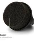 Black Leather Shoe Creme That Polishes And Protects Smooth Leather Keeps Your Kicks Looking Fresh And Shiny For Everyday Wear Long Lasting Gloss For All Your Shoes dauber applicator