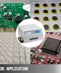 Infrared Reflow Soldering Oven For PCBs And SMD SMT BGA Rework Station With Hot Air Circulation, various electronic components