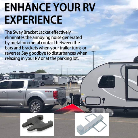 Beefy Dual Pack Snap L Pins For Weight Distribution Hitches, Four And A Quarter By One And Three Quarters Inch, shown with RV.